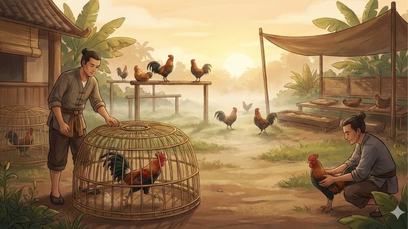 Bài tập thể lực cho gà đá giúp tăng sức bền và phong độ 2 bai-tap-the-luc-cho-ga-da