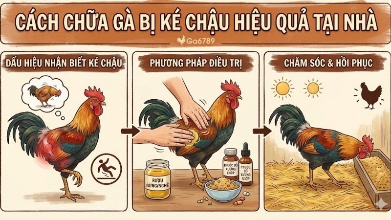 Cách chữa gà bị ké chậu hiệu quả và an toàn 2 cach-chua-ga-bi-ke-chau