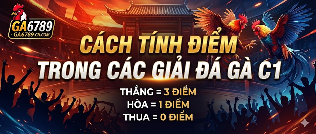 Cách Tính Điểm Trong Các Giải Đá Gà C1 Cực Kỳ Dễ Hiểu 2 cach-tinh-diem-trong-cac-giai-da-ga-c1