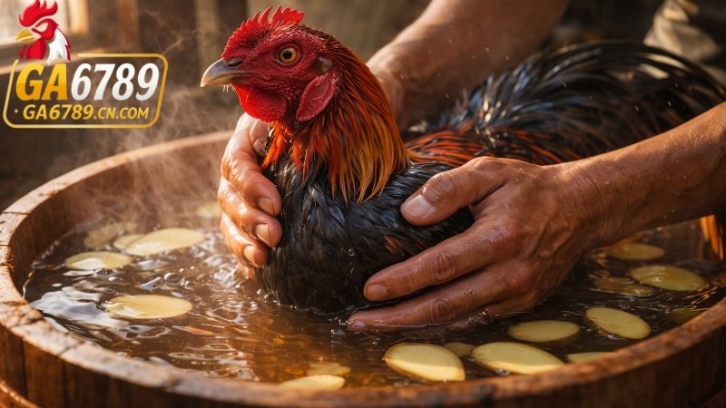 Kỹ Thuật Tắm Cho Gà Chọi Không Bị Cảm Lạnh Chuẩn Sư Kê 2 Lợi ích của việc vệ sinh cơ thể cho chiến kê đúng cách