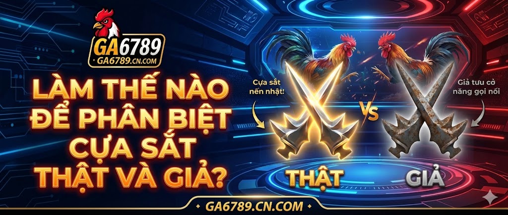 Làm thế nào để phân biệt cựa sắt thật và giả hiệu quả nhất? 2 lam-the-nao-de-phan-biet-cua-sat-that-va-gia