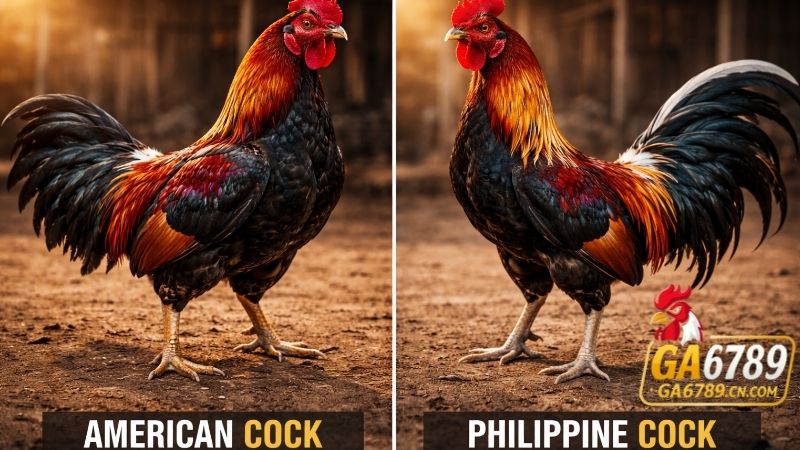 So sánh gà đá Philippines và gà đá Mỹ: Phân tích sức mạnh và lối đá 2 Nguồn gốc và lịch sử phát triển của hai dòng gà danh tiếng
