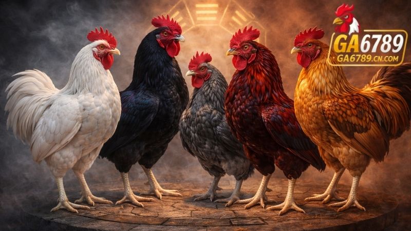 Ý nghĩa của các loại màu lông gà trong phong thủy 2 Mối liên hệ giữa ngũ hành và màu lông gà chọi